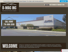 Tablet Screenshot of d-macinc.com